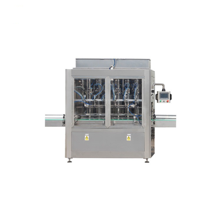 Automatisk Chili Saus Piston Fylling Capping Machine for krukker